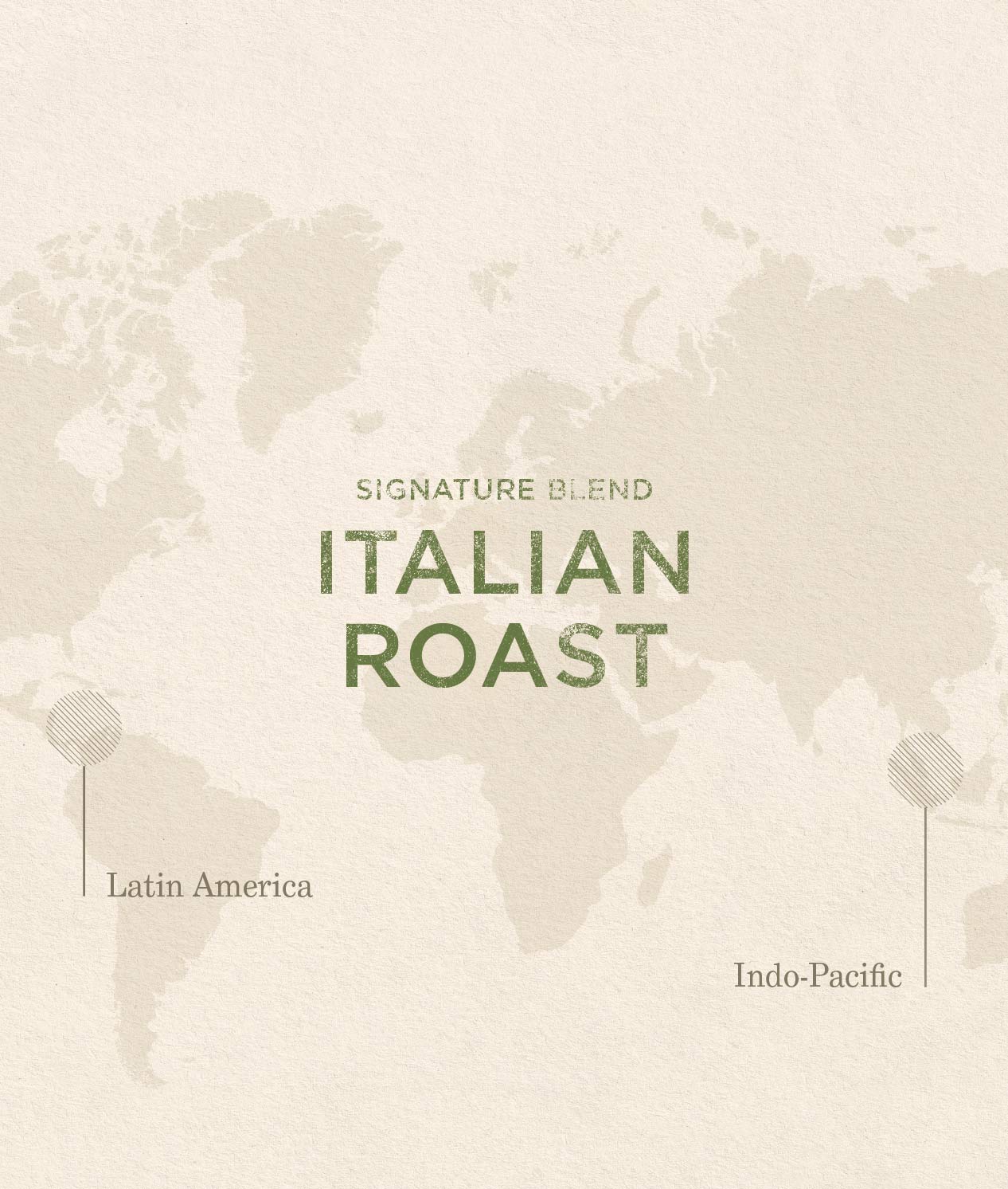 Peet's Coffee Italian Roast Signature Blend Logo